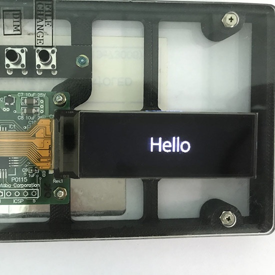 2.1 inch 256X64 Pixels OLED Display Module