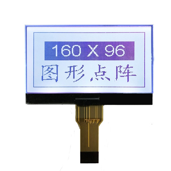 Custom 160x96 Pixels Black On White Graphic LCD Display