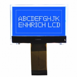 2'' Blue 128x64 Custom LCD Display Module