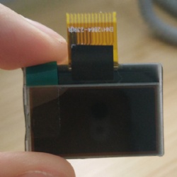 0.96 Inch 128x64 Black lcd display module