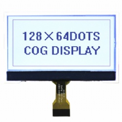 128x64 FSTN Graphic LCD Display With White Backlight