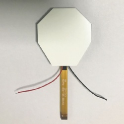 Round Segment LCD Display With Backlight