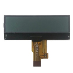 240x50 Graphic LCD Display Black On White